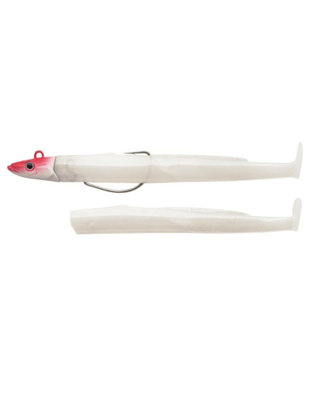 Combo Fiiish Black Eel 150 20g White Coco/Red